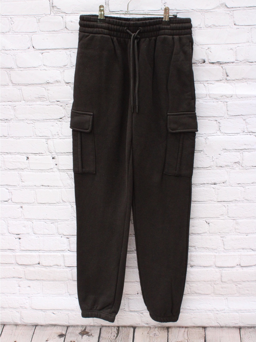 CSG Men's Dark Brown Cargo Jogger Pants size small